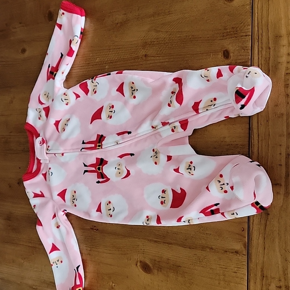 Carter's Fleece Christmas Footie Pajamas
